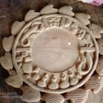 Opon Ifá Madeira Branco