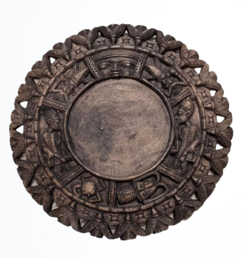 Opon Ifa dupla Ornamentação