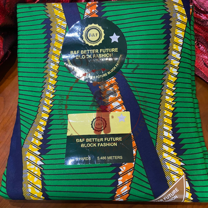 Tecido Africano (6 yards = 5,48m) - Image 1